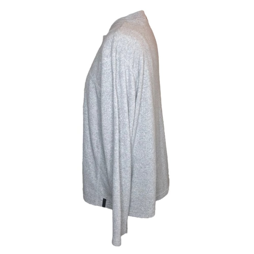 DKNY Gray Fleece Pullover - Picture 4 of 6